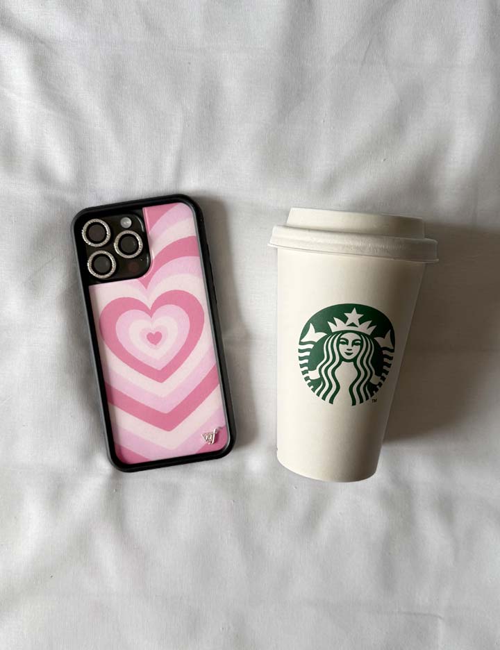 Latte Love | Rose iPhone Case