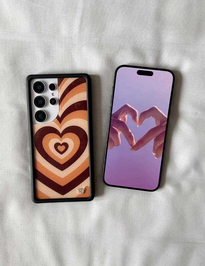 Latte Love | Mocha iPhone Case