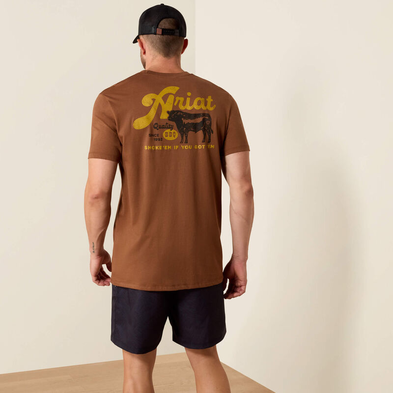 BBQ Smoke T-Shirt | Ariat Mens