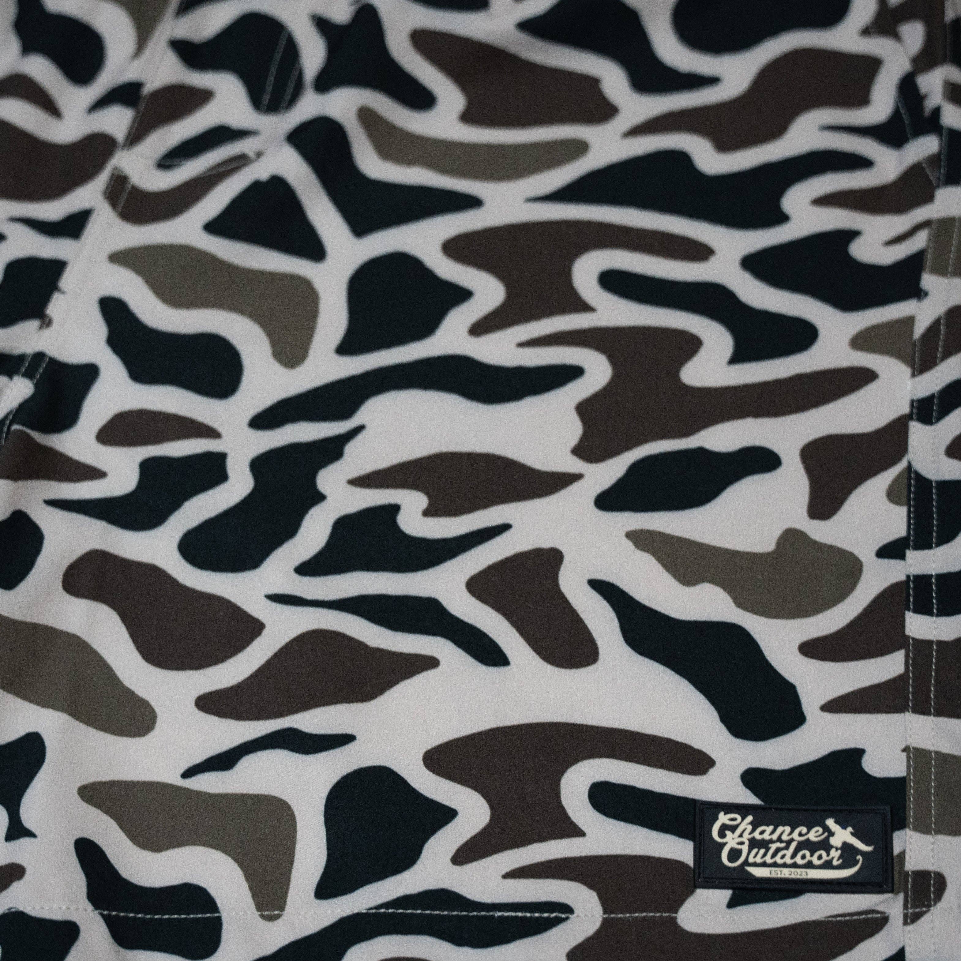 Mens Duck Camo Performance Shorts