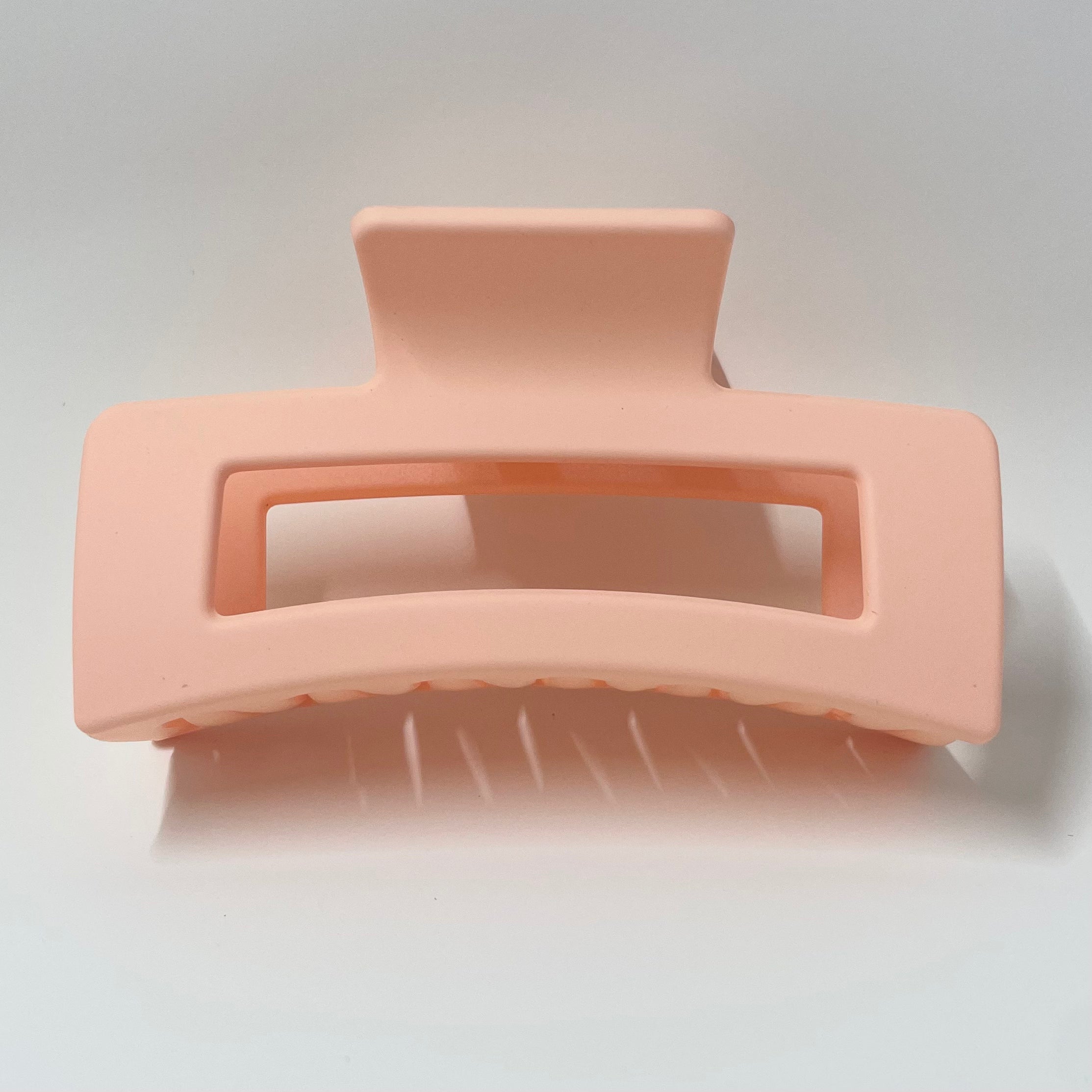 Peach Matte Hair Clip