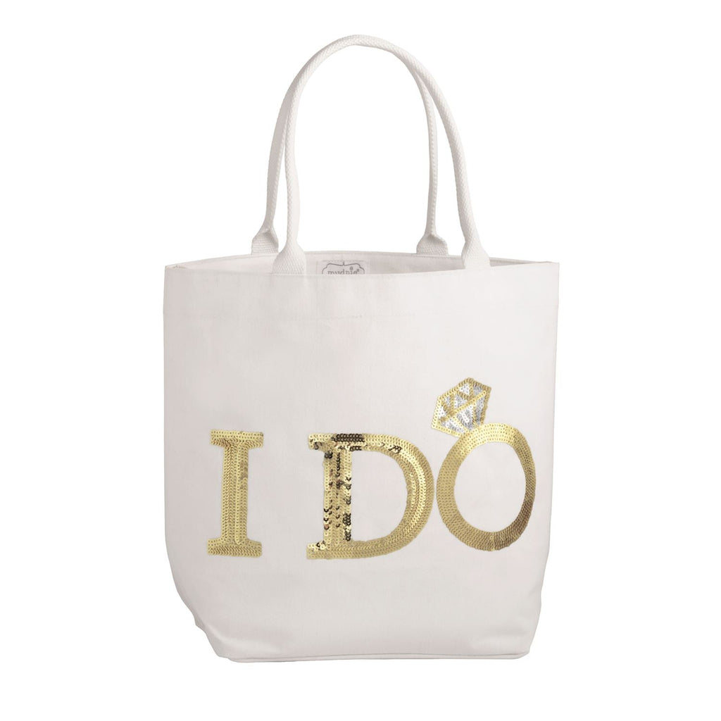 Gold Bride Sparkle Tote I Do