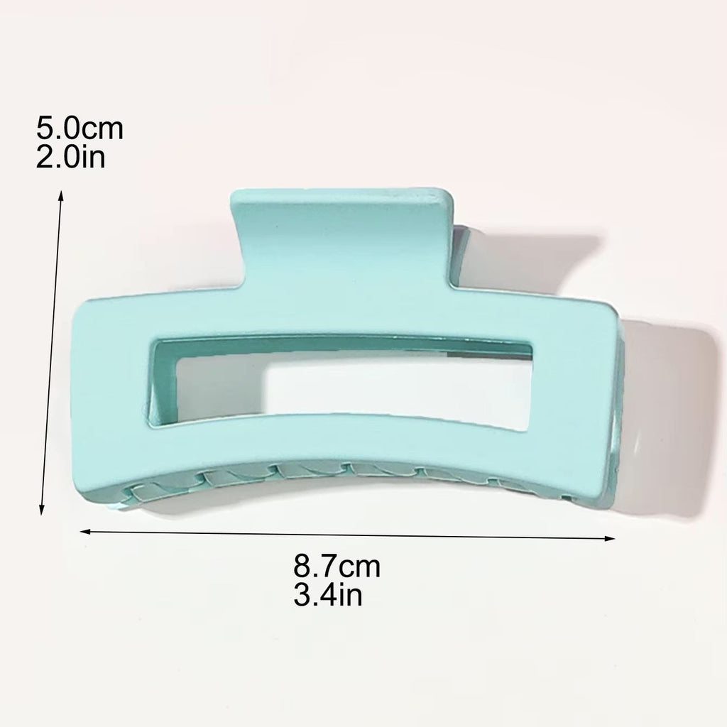 Peach Matte Hair Clip