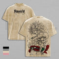 Legendary Saiyan Vintage Washed T-Shirt – Oversized Heavyweight Cotton Anime Graphic Tee