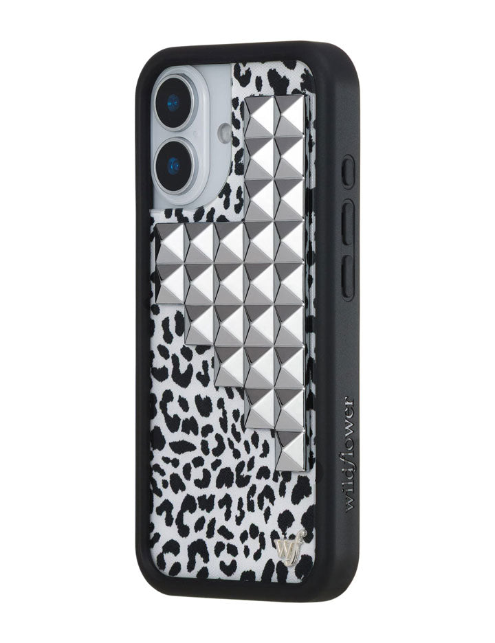 Snow Meow Stud iPhone Case